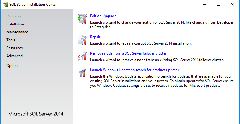 SQL Server 2014 Installation Screenshots – e-Squillace