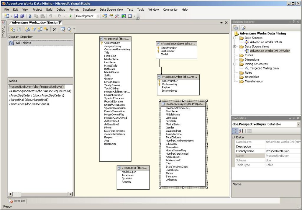Implementing Data Mining in SQL Server 2005 Multidimensional – e-Squillace